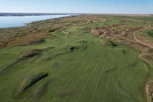 Sutton Bay 1st Aerial Fairway